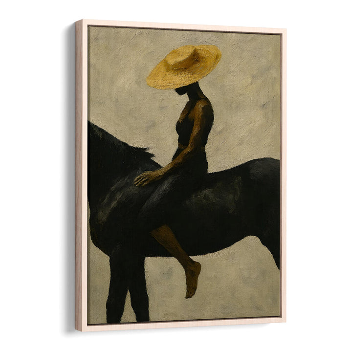 EQUESTRIAN REVERIE , EXPRESSIONISM PAINTINGS