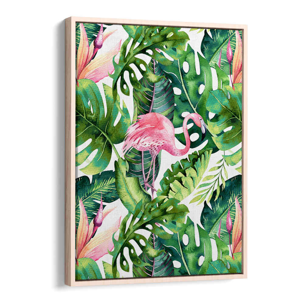 FLAMINGO TROPICAL , ANIMAL PAINTINGS