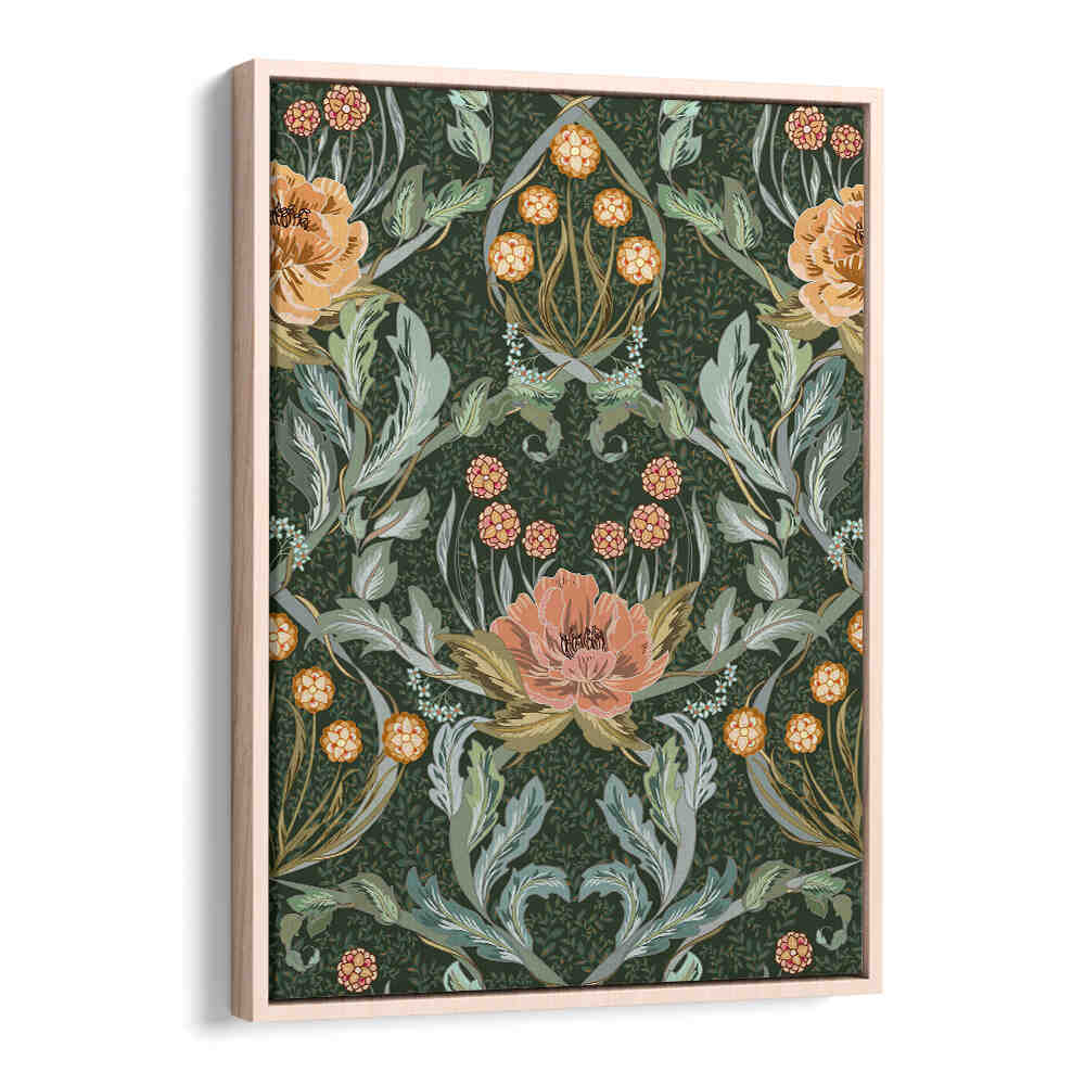 Elevate your decor with GOLDEN FOREST PATTERN, PATTERN ART PRINTS, showcasing nature's beauty in intricate designs.
