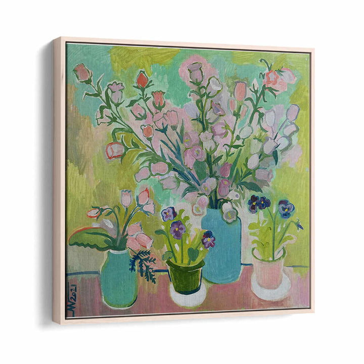 FLOWERS III , RETRO ART