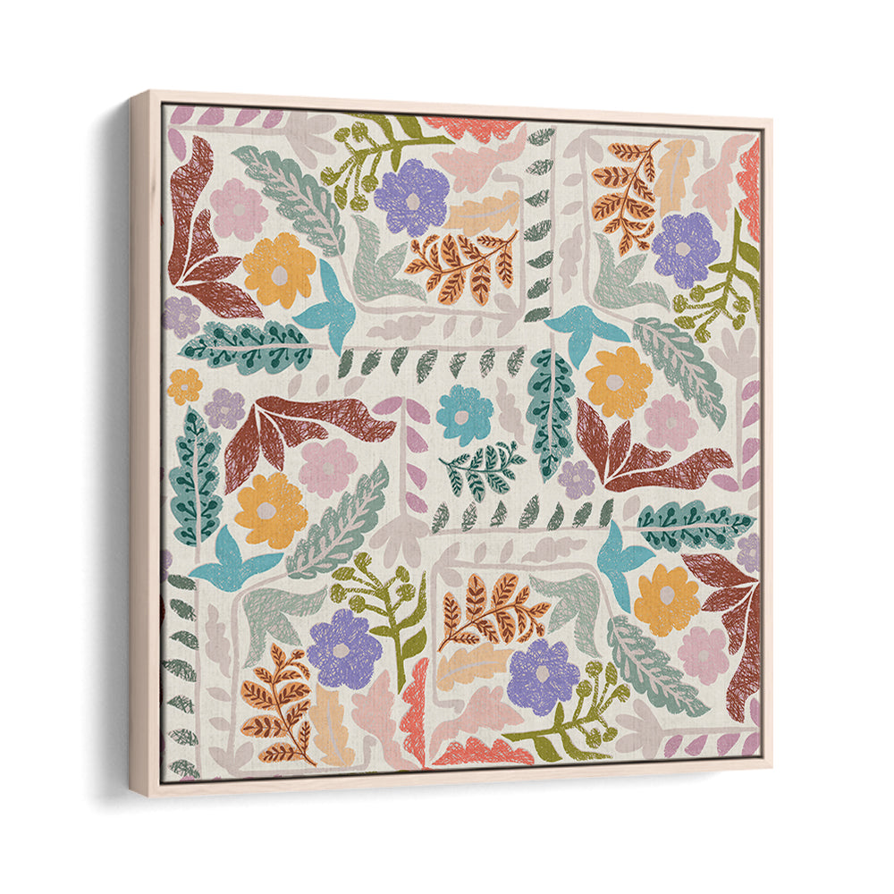 FOLK ART FLORAL PATTERN