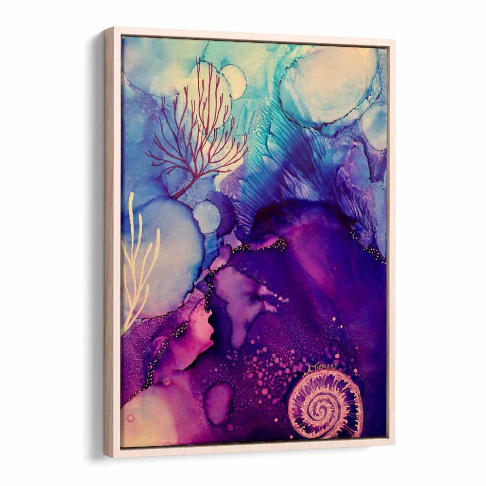 Vibrant GALAXY REEF Beach Paintings featuring calming ocean hues for a tranquil coastal atmosphere. Perfect for any space.