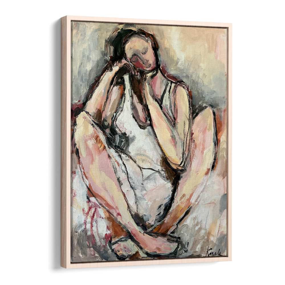 ENGINEPENSIVE SEATED WOMAN