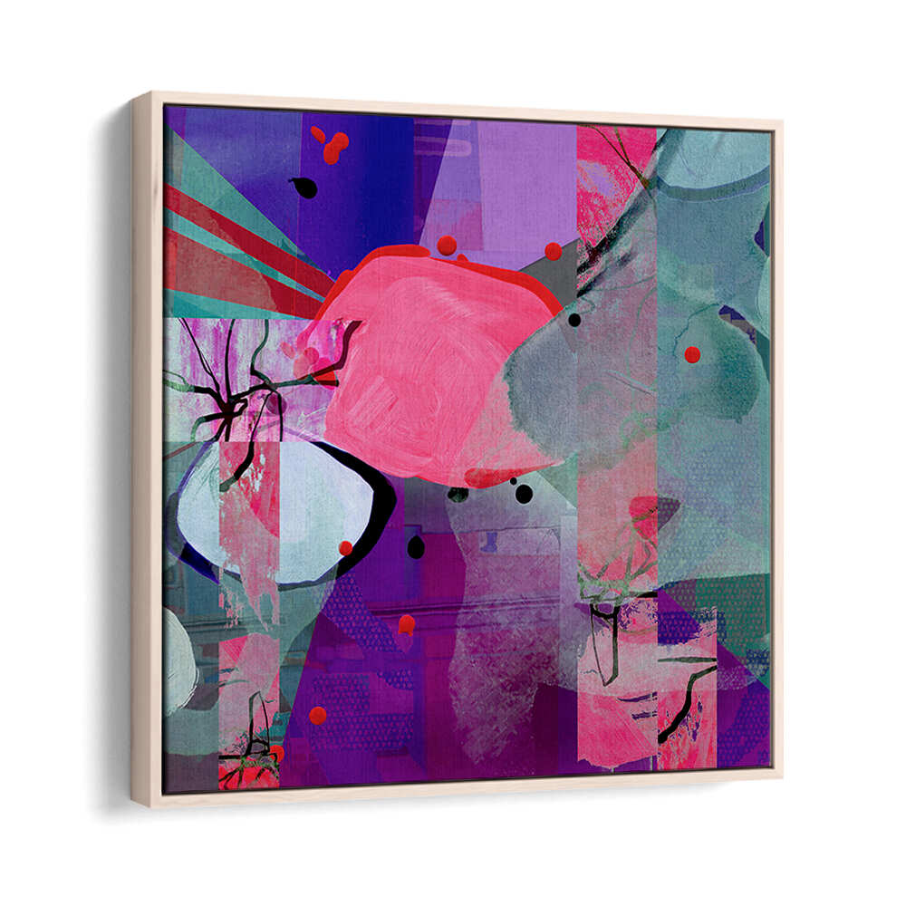 GEOMETRIC SHAPES AND TEXTURED LAYERS , ORGANIC FORMS