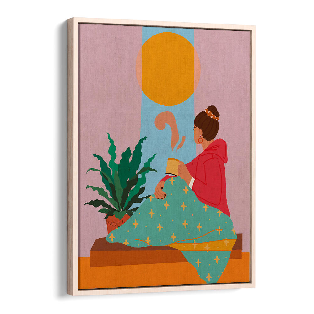 GIRL LOOKING OUT OF WINDOW II , FASHION POSTERS