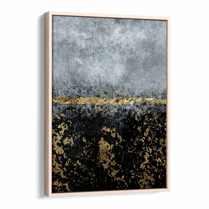 GOLD BLACK ABSTRACT , ABSTRACT PAINTINGS