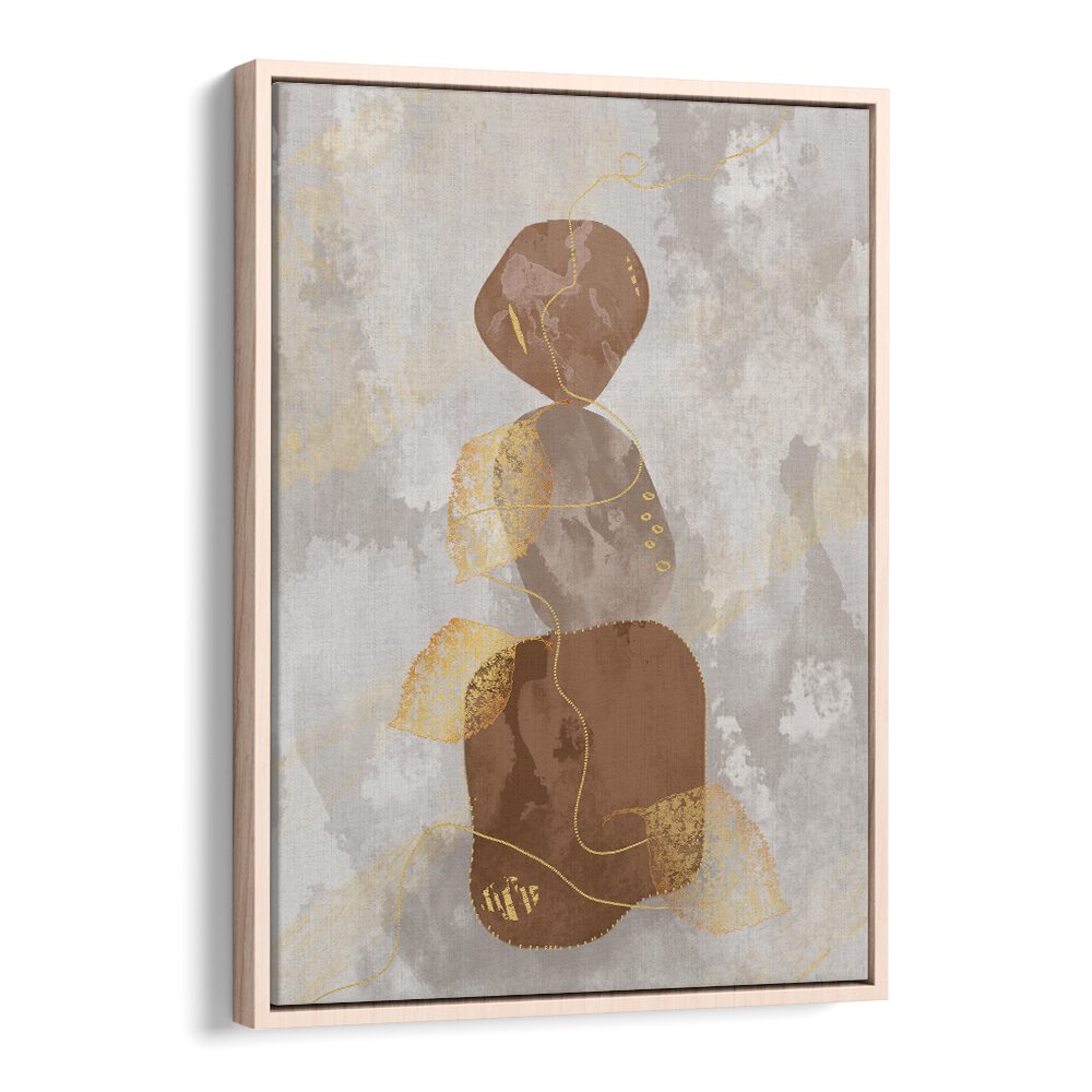 Elevate your décor with GOLDEN ACCENTS, ABSTRACT PAINTINGS showcasing elegant design and sophistication.