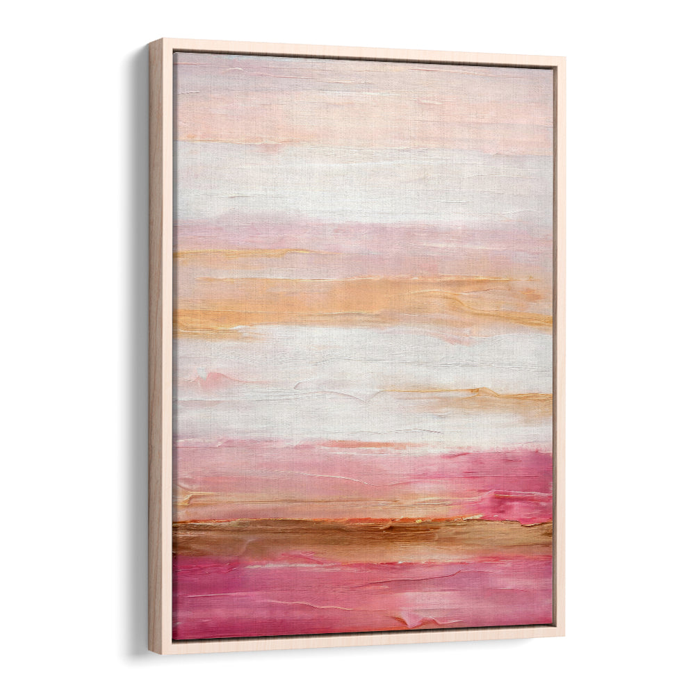 Golden Dawn Waves, abstract paintings showcasing serene golden hues, perfect for enhancing your home decor.