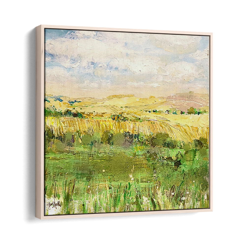 GOLDEN FIELDS AT DAWN