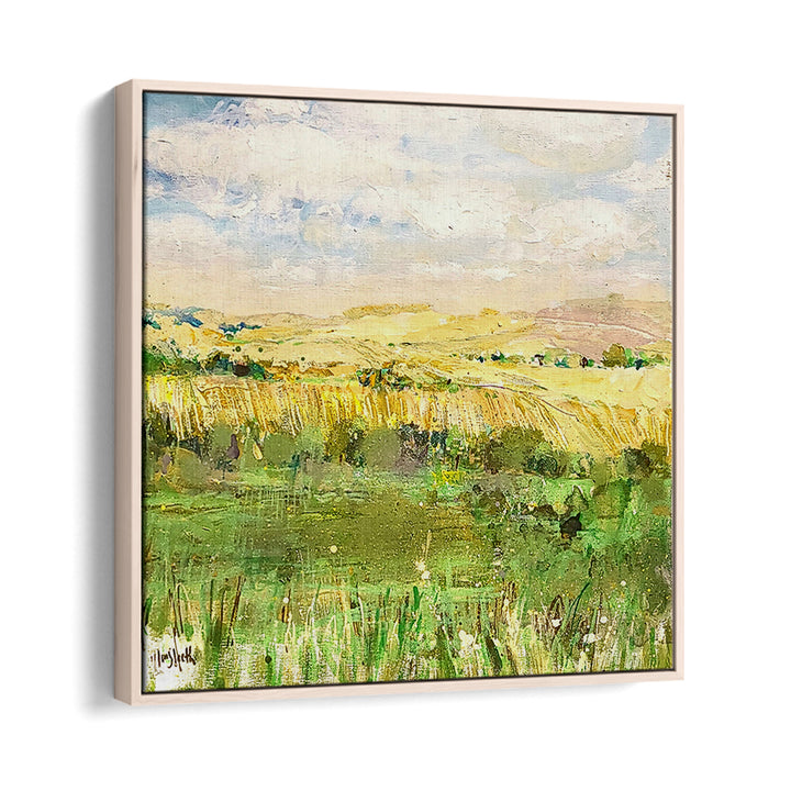 GOLDEN FIELDS AT DAWN
