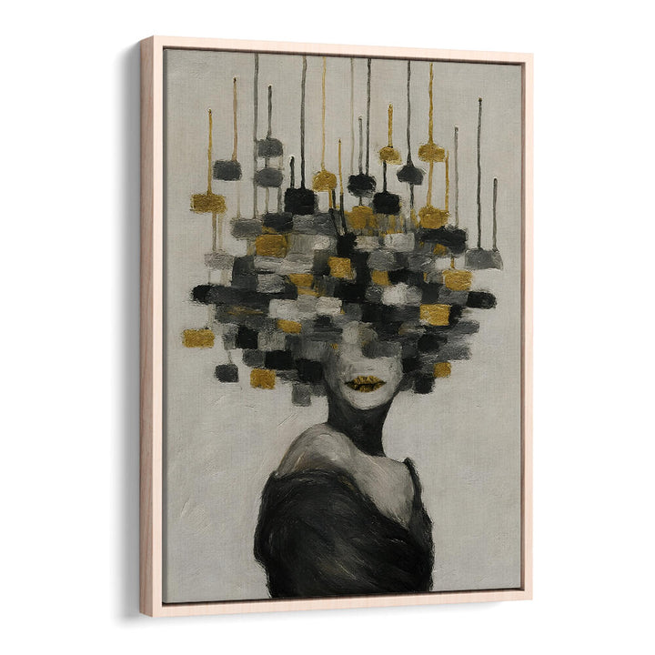 GOLDEN SILENCE , EXPRESSIONISM PAINTINGS