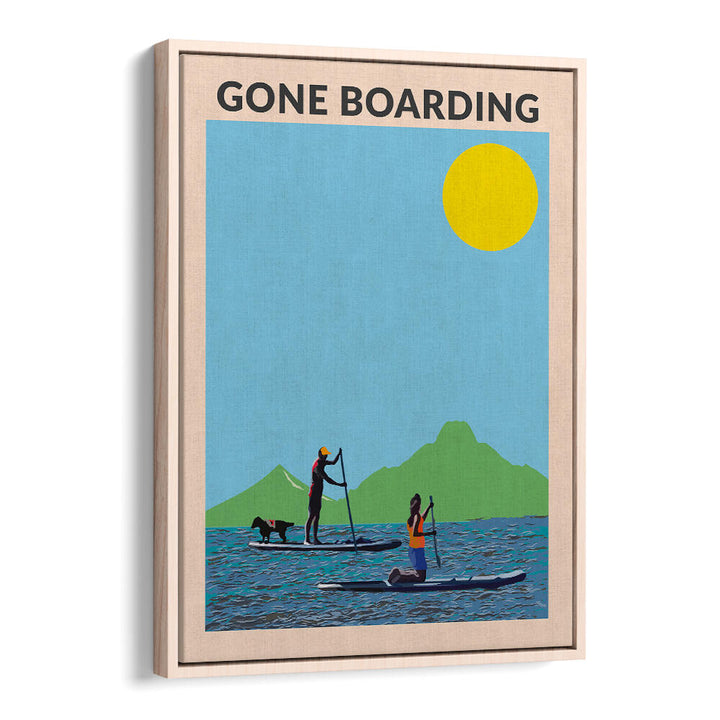 GONE BOARDING , BEACH PAINTINGS