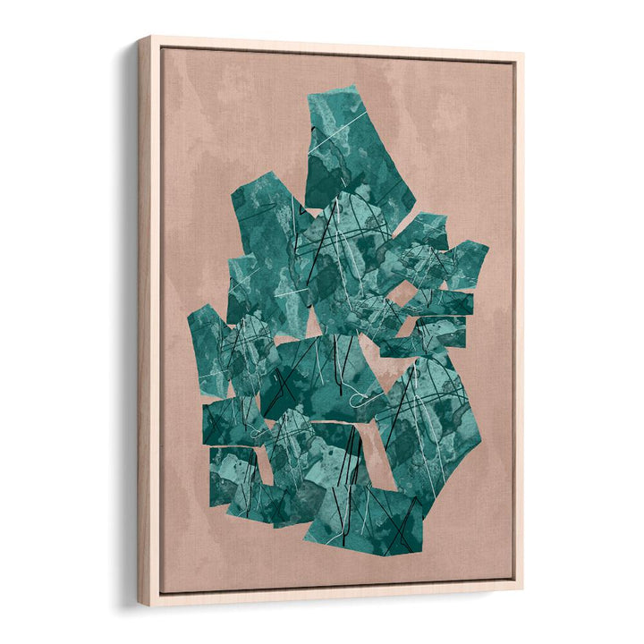 Stylish green geometric shapes art print, perfect for modern decor. Discover GREEN GEOMETRIC SHAPES, GEOMETRIC ART PRINTS today!