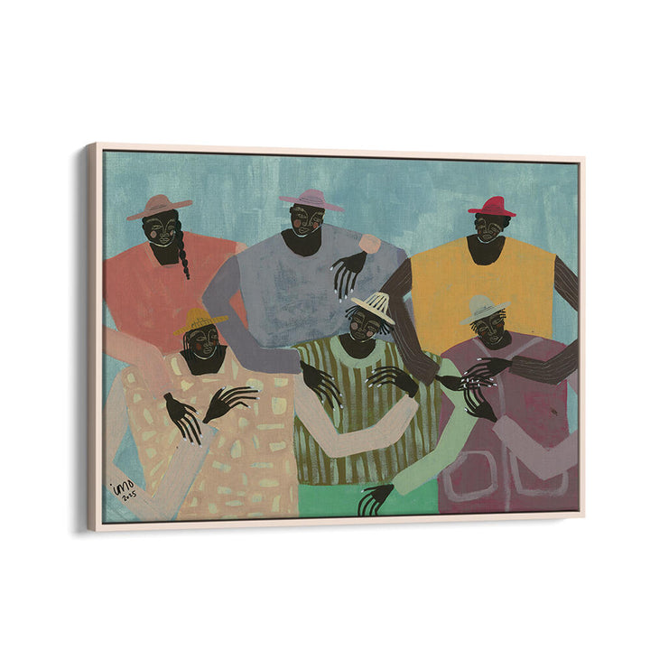 GROUP CHAT, PORTRAITS & FIGURATIVE ILLUSTRATIONS