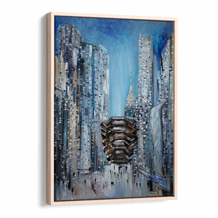 HUDSON YARDS , MODERN IMPRESSIONISM PAINTINGS
