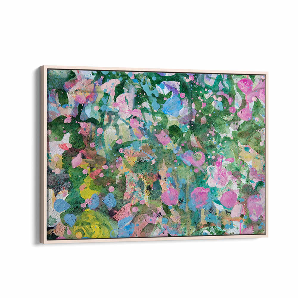 IN THE GARDEN I , ABSTRACT PAINTINGS