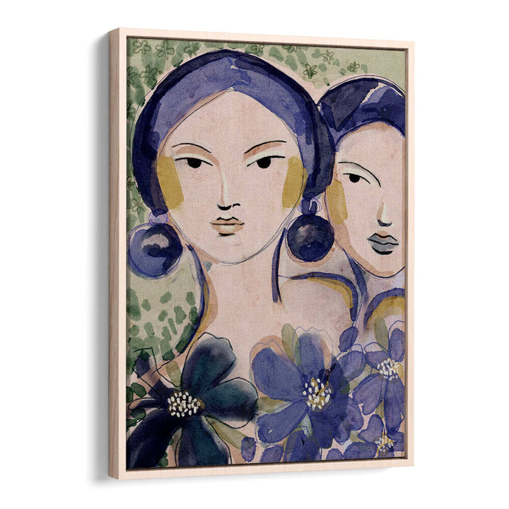 INDIGO TWO , PORTRAITS & FIGURATIVE ILLUSTRATIONS