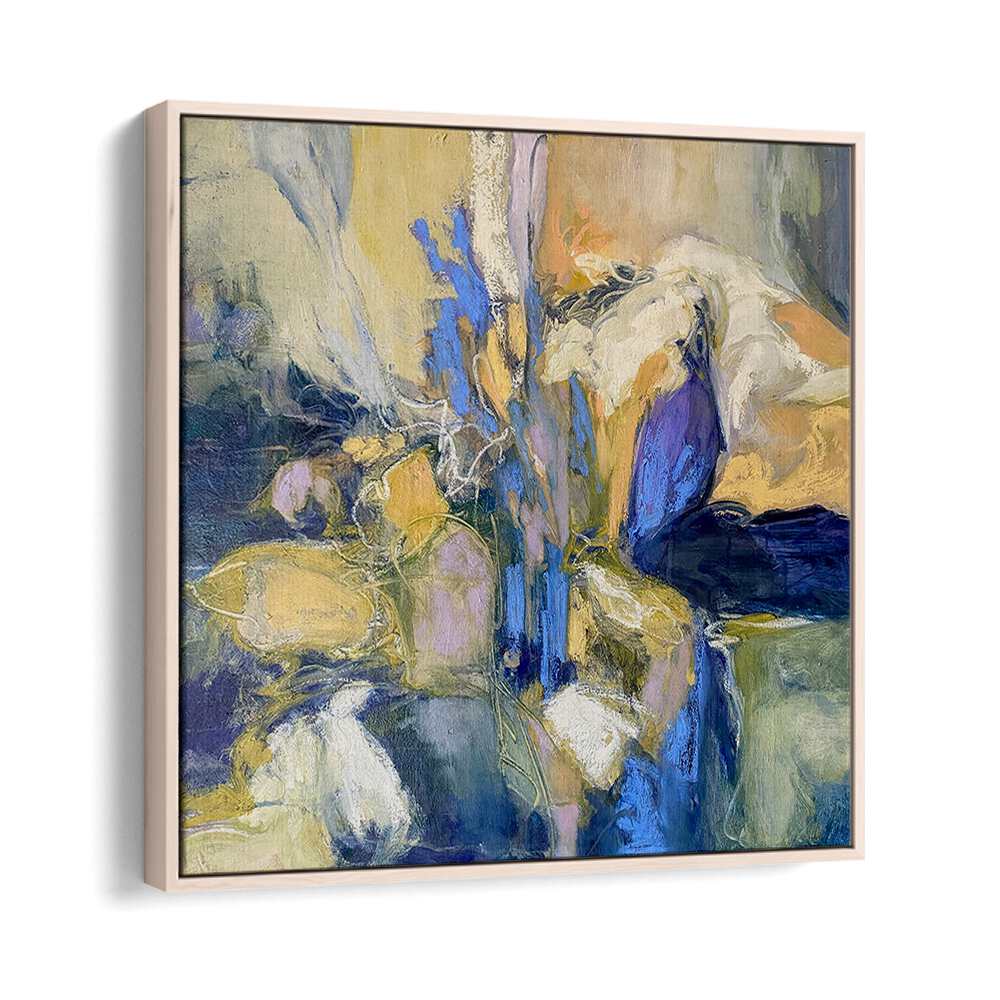 Vibrant IRISES, ABSTRACT PAINTINGS, perfect for elevating your home décor with elegance and modern style.