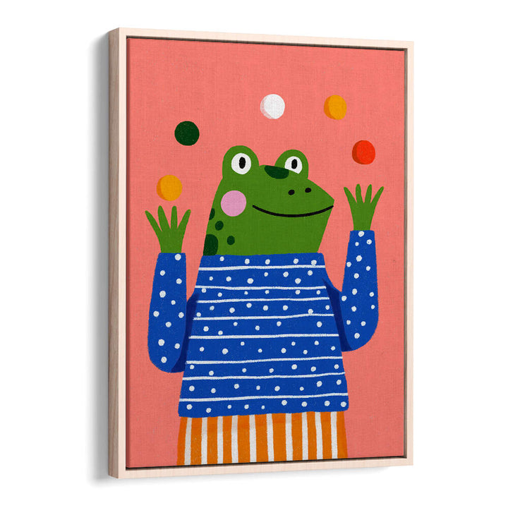 JUGGLING FROG ,KIDS ROOM PAINTINGS