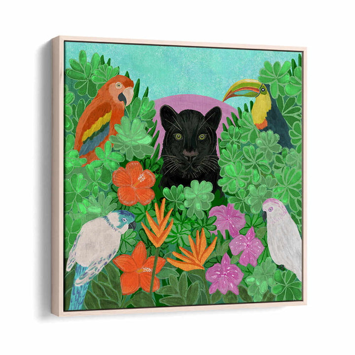 JUNGLE HARMONY , ANIMAL PAINTINGS