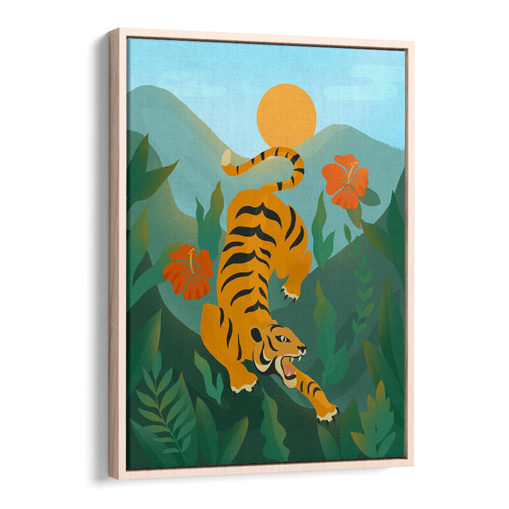 JUNGLE TIGER , KIDS ROOM PAINTINGS