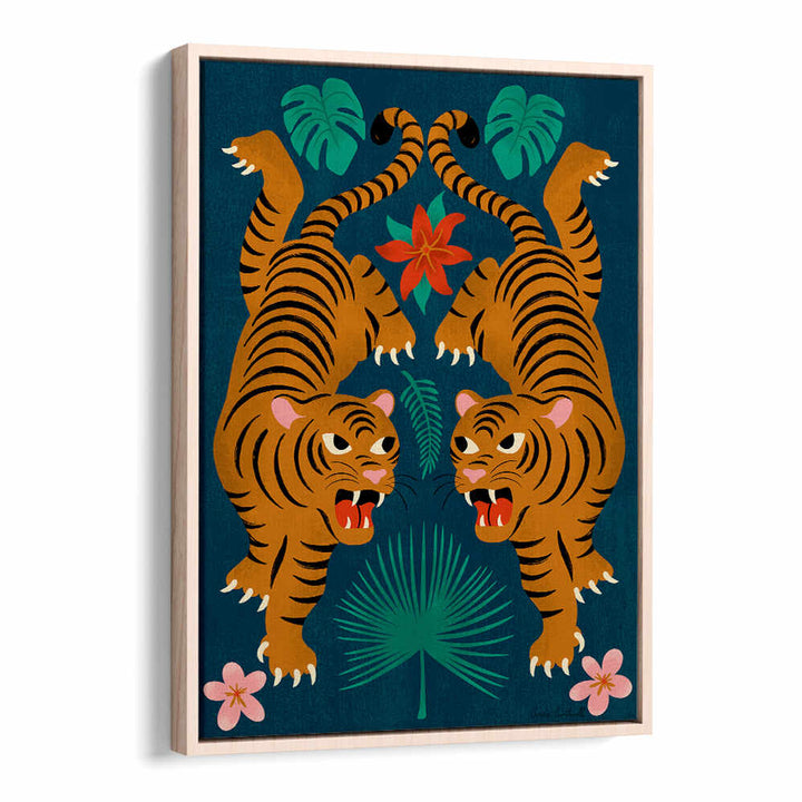 JUNGLE TIGERS I , KIDS ROOM PAINTINGS