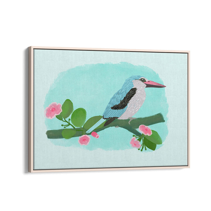 KINGFISHER I , ANIMAL PAINTINGS