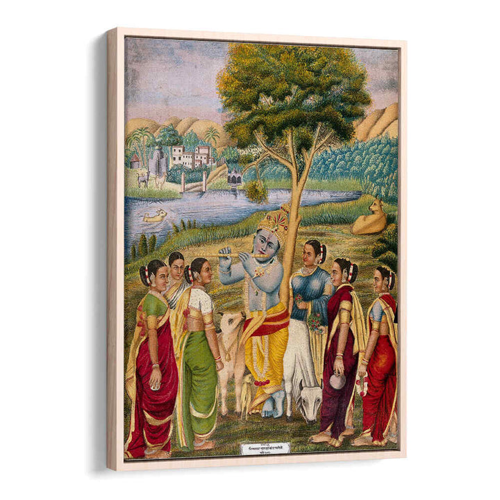 KRISHNA PLAYING THE FLUTE