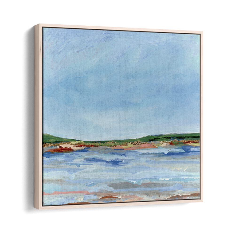 Elegant LAKE SIDE, LANDSCAPE PAINTINGS, showcasing serene water views perfect for nature lovers.