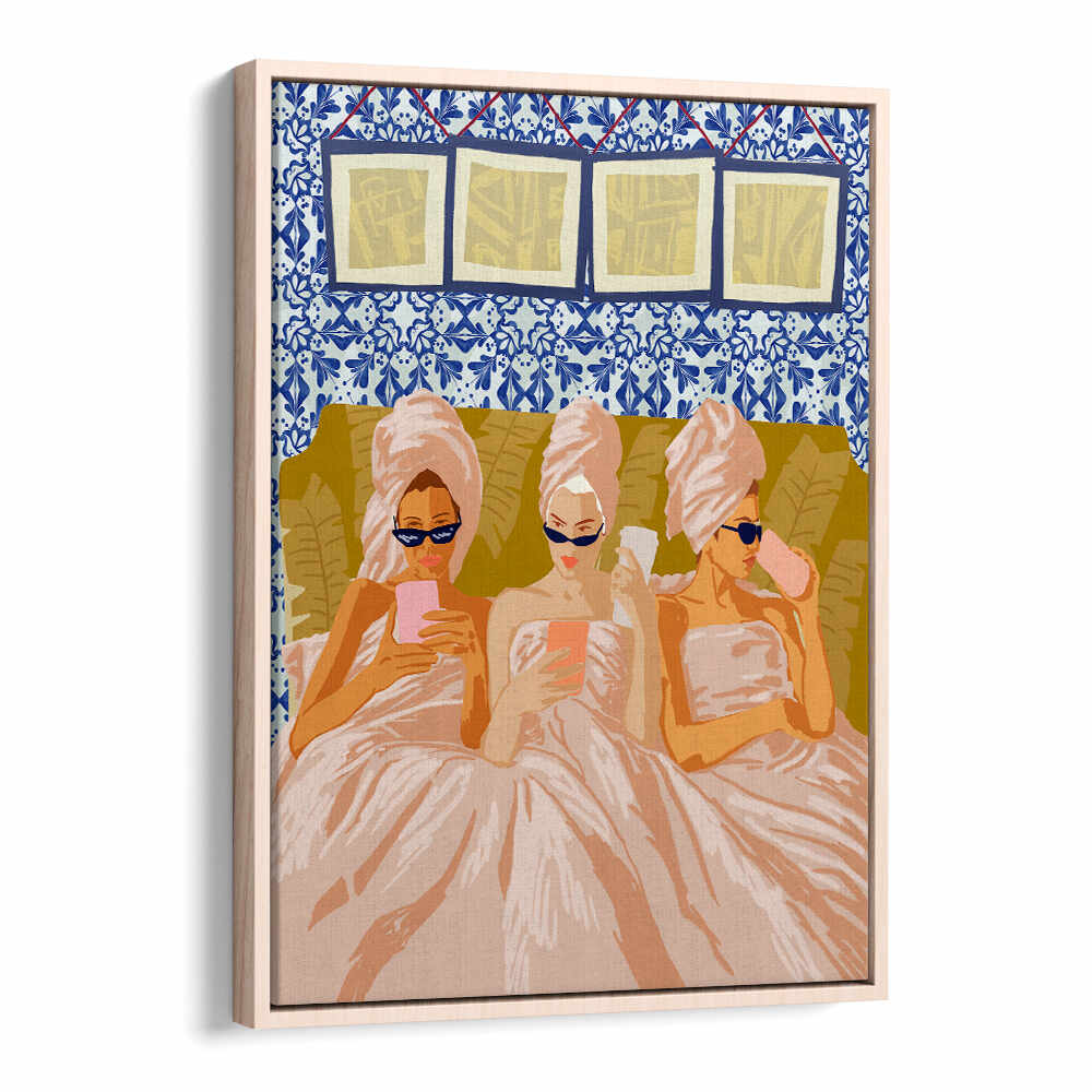 LADIES-ONLY CLUB , PORTRAITS & FIGURATIVE ILLUSTRATIONS