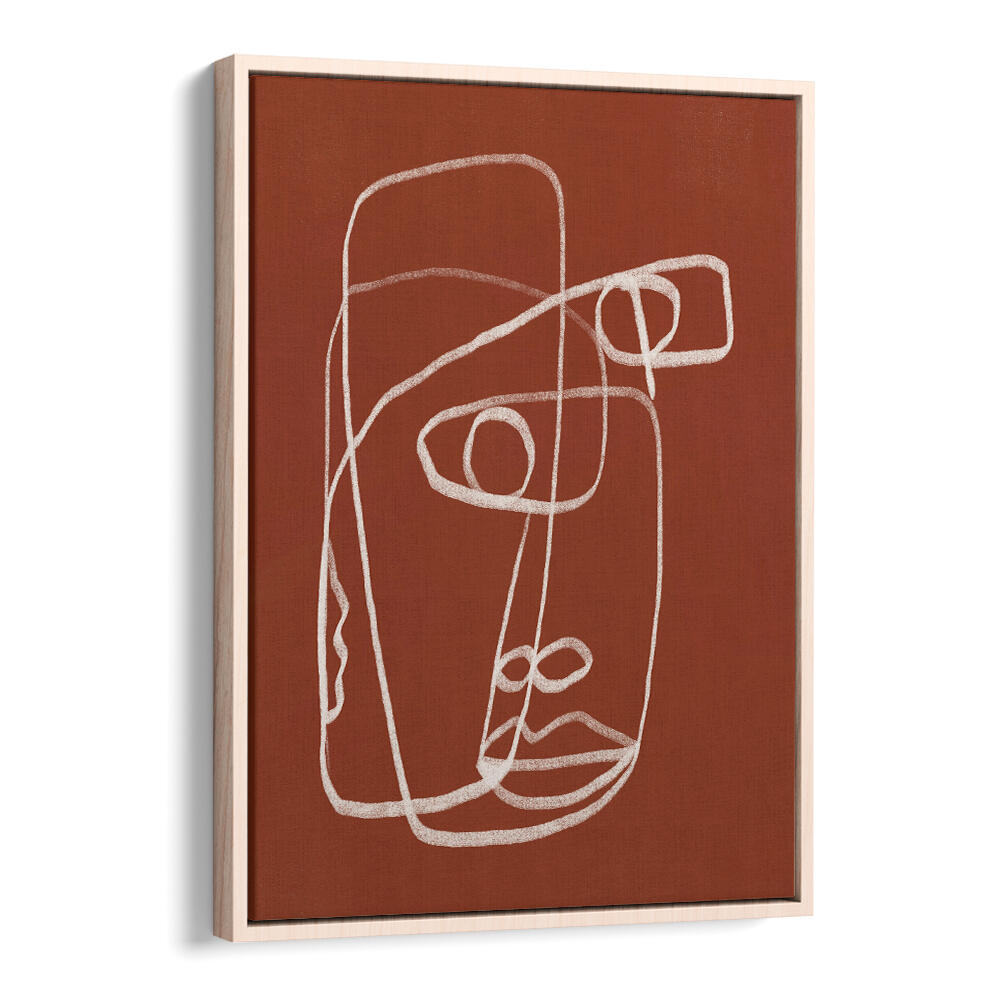 LINE ART TERRACOTTA II , LINE ART PAINTINGS