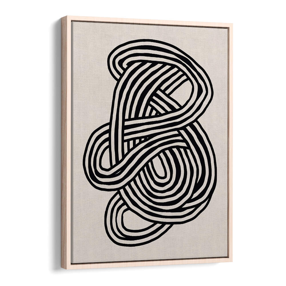 LINE ART ORGANIC SHAPE IN BLACK , LINE ART PAINTINGS