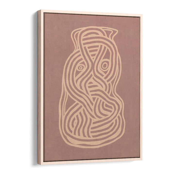 LINE ART ORGANIC SHAPE IN NUDE  ,LINE ART PAINTINGS