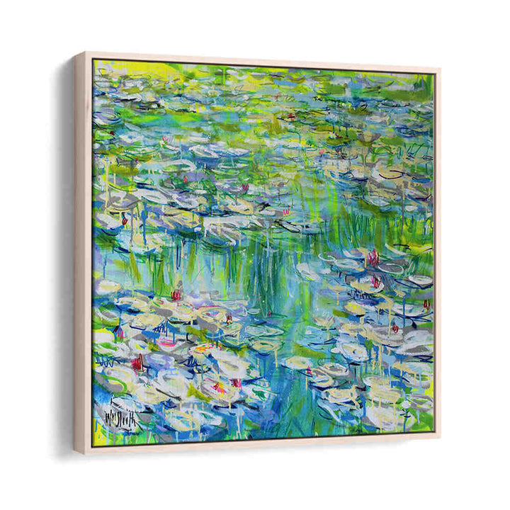 LIQUID SERENITY , FLORAL FLOWER PAINTINGS