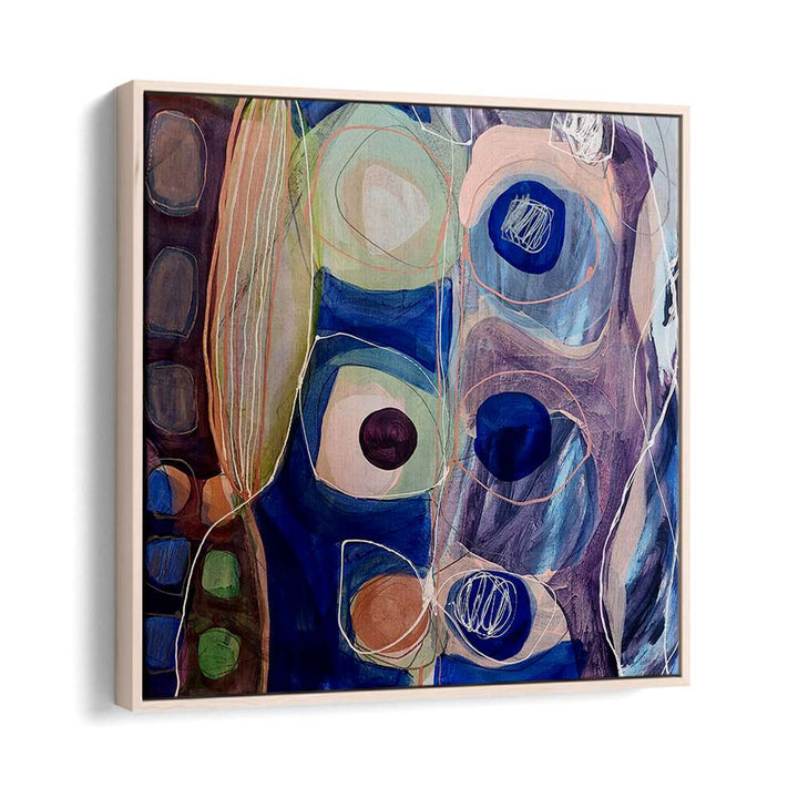 Colorful abstract artwork from LITTLE MONSTERS II, ABSTRACT PAINTINGS, perfect for enhancing your home decor.
