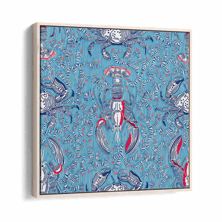 Colorful LOBSTER AND CRAB NOSTALGIA, BEACH PAINTINGS showcasing coastal beauty and vibrant marine life. Perfect for your home.