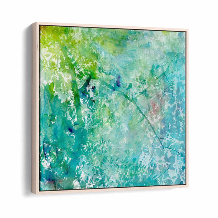 LUSH GREEN HUES , ABSTRACT PAINTINGS