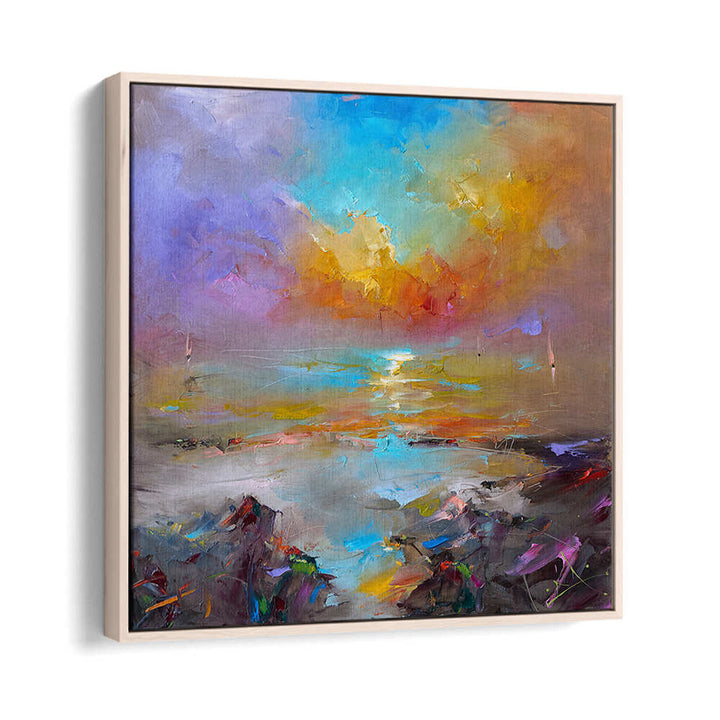MAGIC SUNSET ,ABSTRACT PAINTINGS