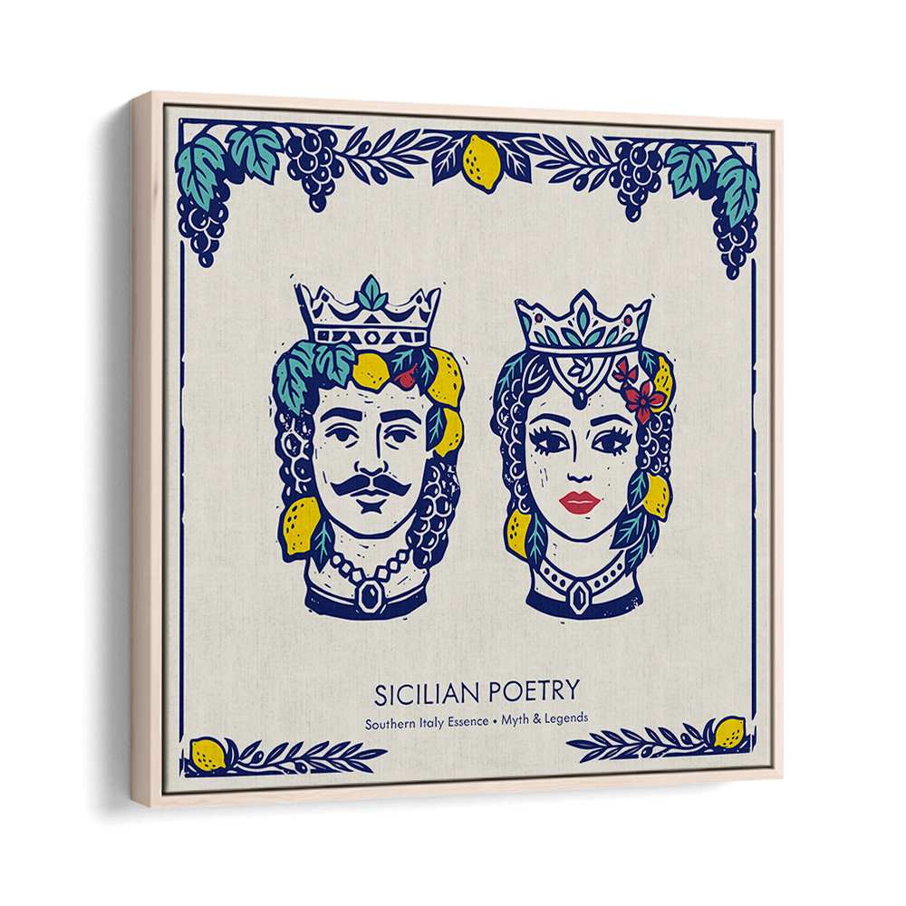 SICILIAN KING AND QUEEN