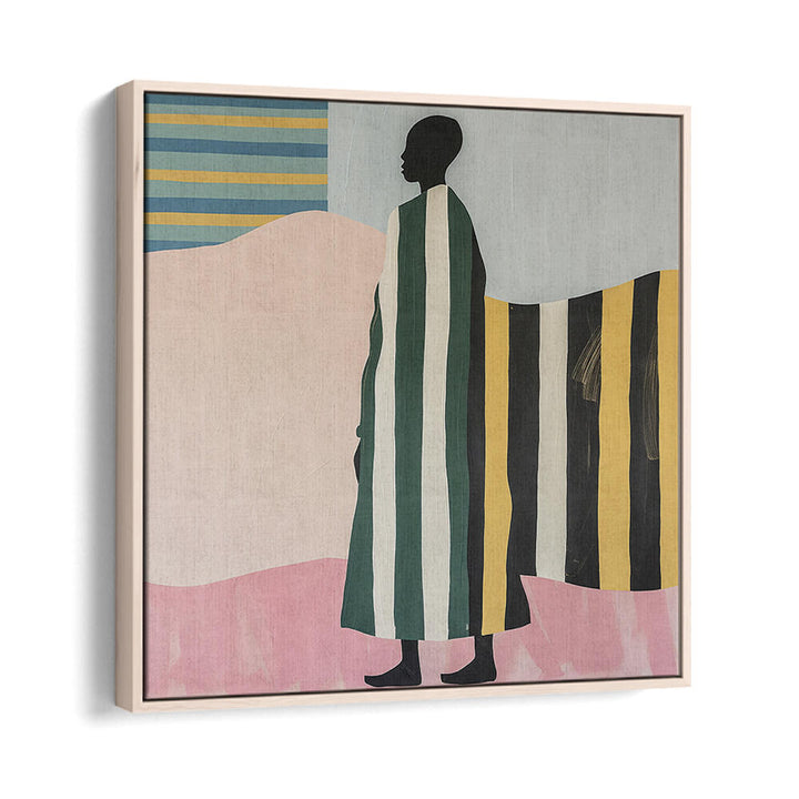 MAN IN STRIPES , PORTRAITS & FIGURATIVE ILLUSTRATIONS