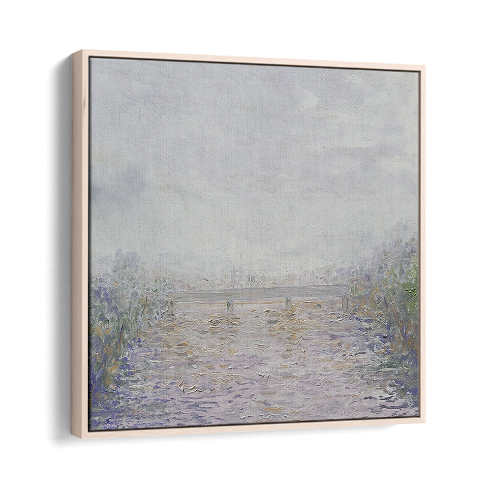 MISTY RIVER LANDSCAPE