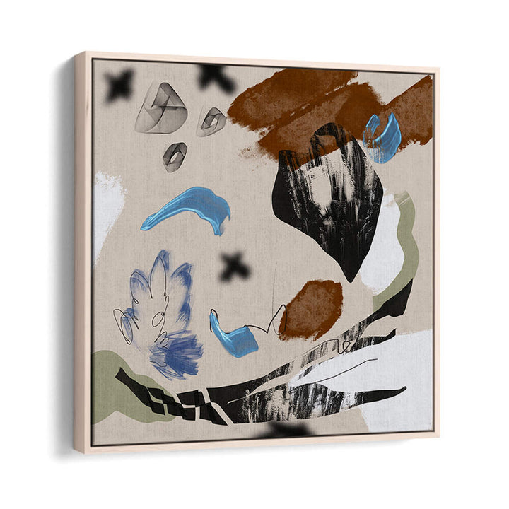 MIXED MEDIA COMPOSITION , ABSTRACT PAINTINGS