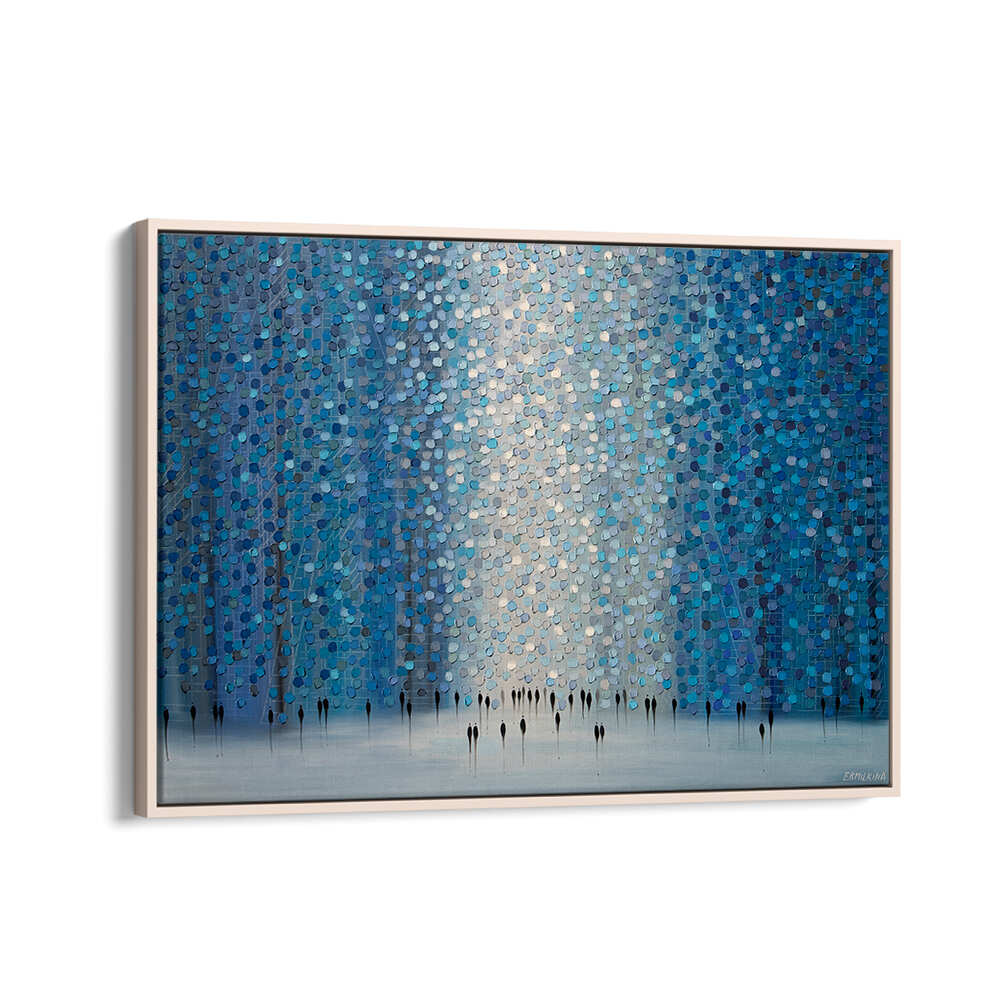 MOONLIHJT WALK , MODERN IMPRESSIONISM PAINTINGS