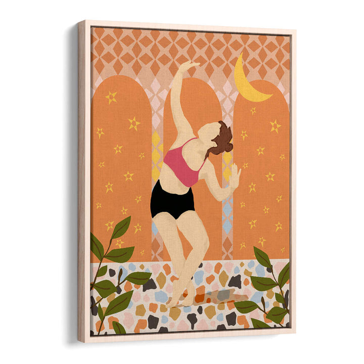 MOONLIT DANCE , PORTRAITS & FIGURATIVE ILLUSTRATIONS