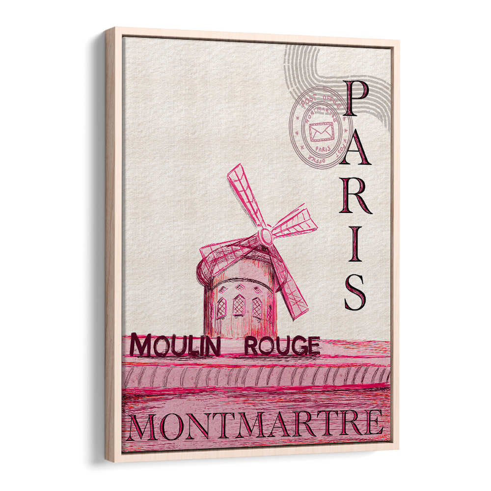 MOULIN ROUGE PARIS , TRAVEL POSTERS
