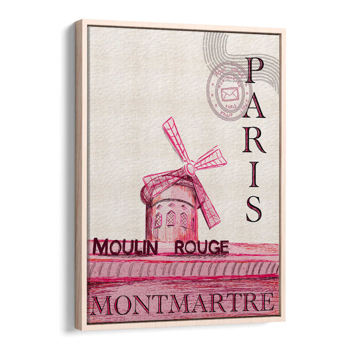 MOULIN ROUGE PARIS , TRAVEL POSTERS