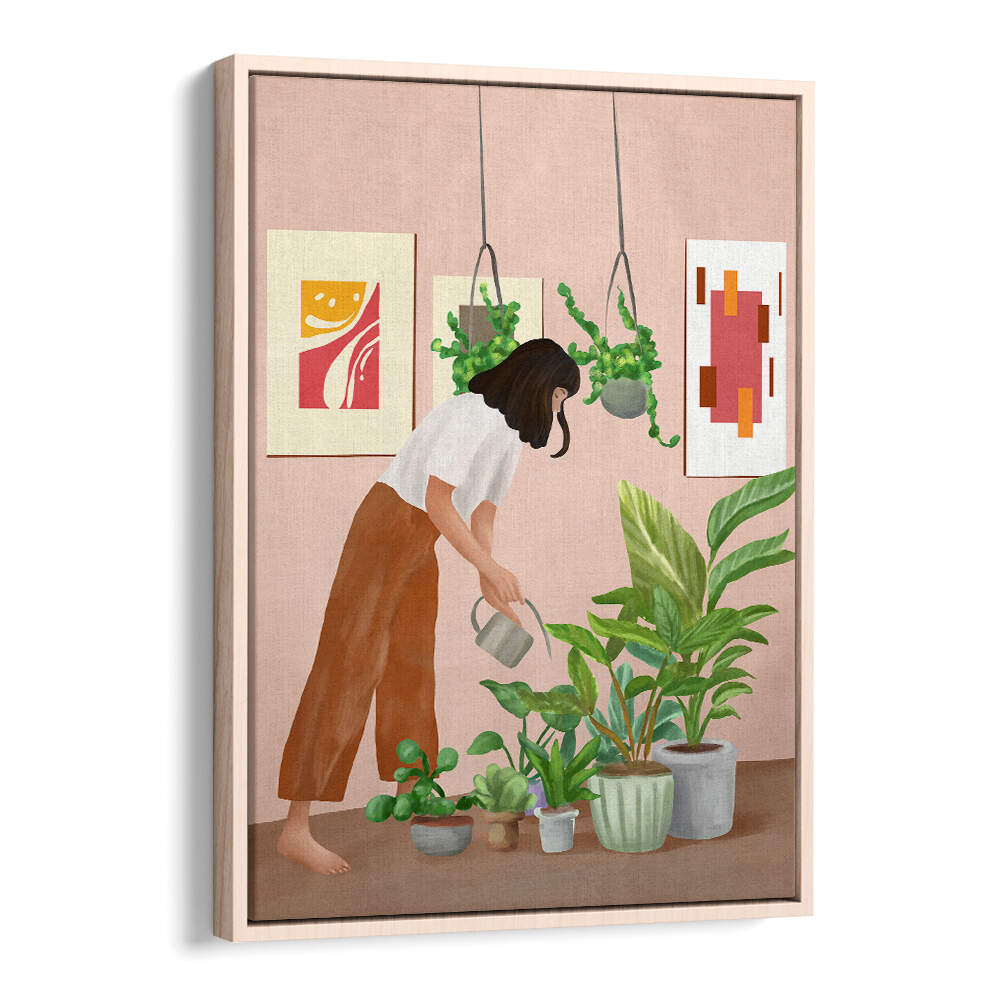 WHERE I DON'T FEEL ALONE , BOHO ART PAINTINGS