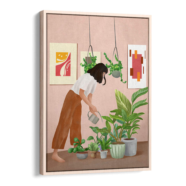 WHERE I DON'T FEEL ALONE , BOHO ART PAINTINGS