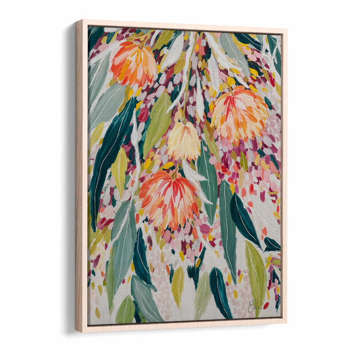 NATIVE BLOOMS , FLORAL FLOWER PAINTINGS