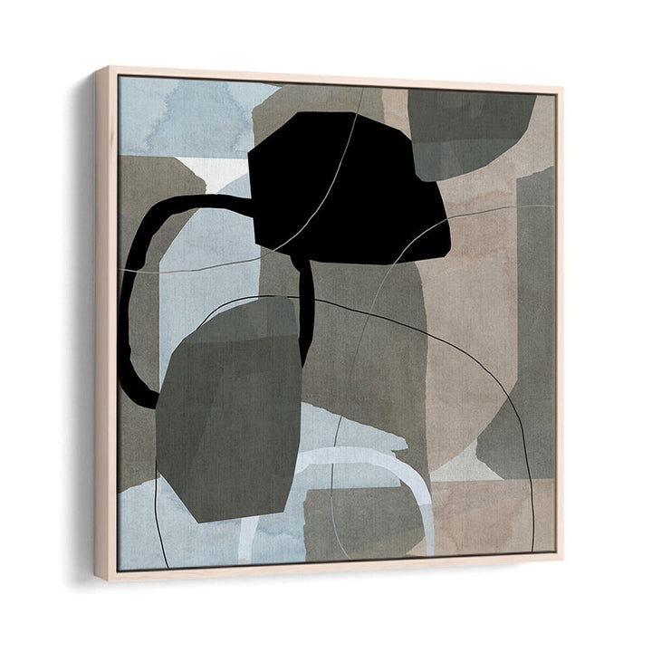 Neutral Shapes V, abstract paintings featuring a blend of neutral tones and dynamic shapes for stunning decor.